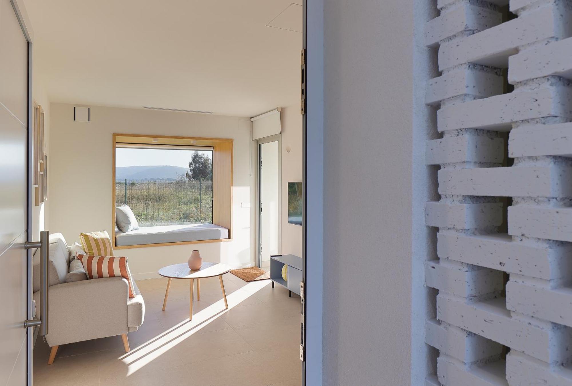 Apartamento de 1 dormitorio con terraza